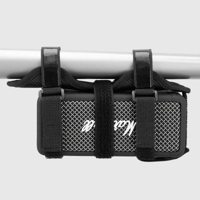 7. Pasek rowerowy z rzepem Rockbros 50210064001 na głośnik Bluetooth lub bidon - czarny