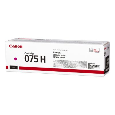 8. Canon 075 H kaseta z tonerem 1 szt. Oryginalny Purpurowy