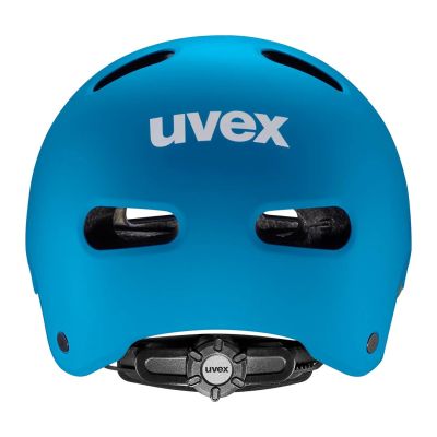 3. Kask rowerowy dziecięcy UVEX Kid 4 55-58cm, bubble blue matt