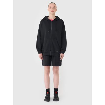 6. Bluza damska dresowa rozpinana z kapturem 4F 4FRSS25TSWSF2152-20S