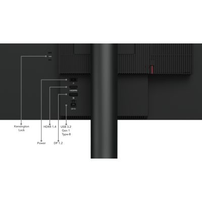 32. Monitor LED 24" Lenovo ThinkCentre Tiny-In-One 60,5cm (23.8") 1920x1080px Full HD Czarny