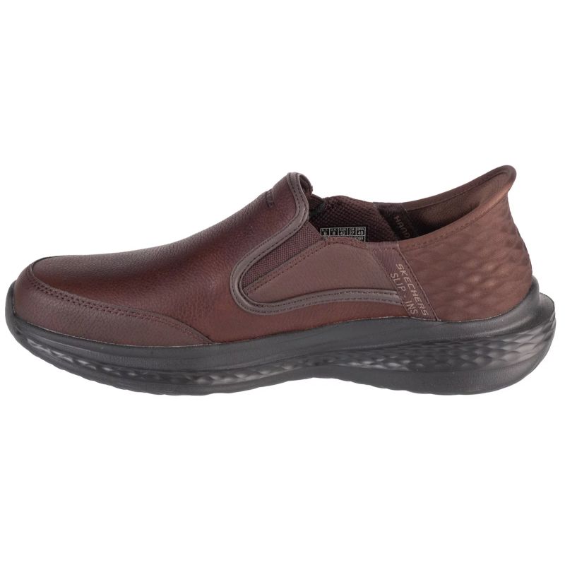 2. Skechers Slip-Ins: Slade 205237-RDBR Brązowe 40