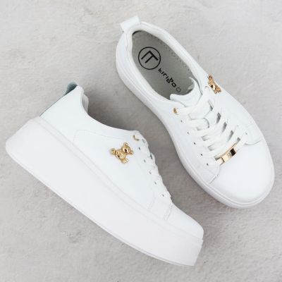 4. Półbuty na platformie Filippo W PAW593