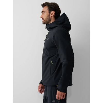 3. Kurtka softshell wiatroodporna membrana 8000 męska 4F 4FRAW26TSOFM699-20S