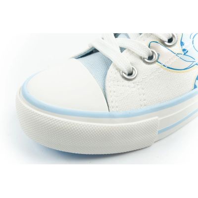 6. Leomil buty sportowe dziecięce trampki Stitch wygodne lekkie białe