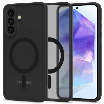 Etui Tech-Protect MagMat MagSafe na Samsung Galaxy A56 5G - czarny mat