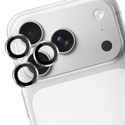 5. Szkło na obiektyw aparatu 3mk Lens Protection Pro do Apple iPhone 17 Pro /17 Pro Max - srebrne