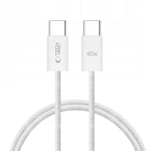Kabel Tech-Protect UltraBoost Classic USB-C / USB-C PD 60W 3A 1m - biały