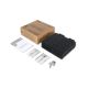 8. Płyta montażowa IcyDock 4x6.3cm SATAI-III w 1x5.25" HDD/SSD bk