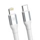 4. Kabel 3mk Hyper Cable N-SERIES USB-C / Lightning 1m 9V/2A 20W / biały