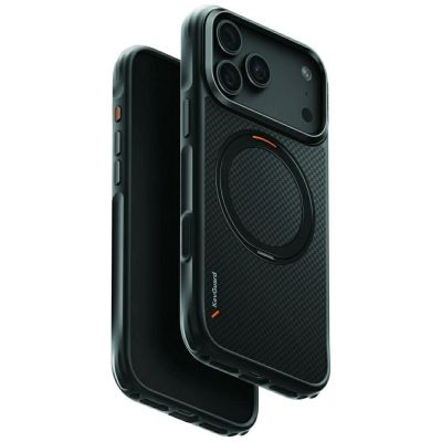 Etui UNIQ Keva Mov Magclick Charging na iPhone 18 Pro Max / 17 Pro Max - czarne