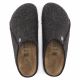 8. Kapcie męskie/damskie Birkenstock Zermatt Cozy Home Anthracite z wełnianego filcu regular szerokie (1014938)