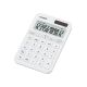 2. CASIO Kalkulator MS-20YC-WE Zasilanie bateryjno-słoneczne, Kolor Biały.