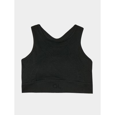 9. Biustonosz treningowy bezszwowy ze średnim wsparciem 4F x anna lewandowska 4F 4FALSAW24USBAF169-20S