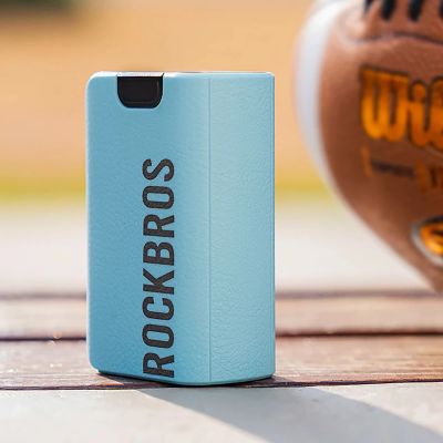 8. Pompka elektryczna Rockbros 42520006001 kompresor z cyfrowym wyświetlaczem do piłek / balonów - niebieska