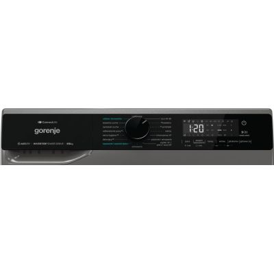 18. Pralko-suszarka GORENJE WD2PA964ADT/PL G600 | 9/6 kg | 1400 obr/min | klasa A-30%/D | SteamTech | AirDry | ExtraHygiene | WiFi ConnectLife | grafitowy