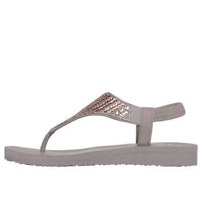 10. Sandały Skechers  Meditation - Glamorous Muse W 119774-TPE