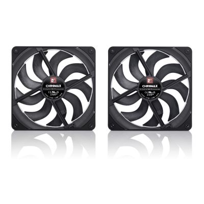 10. Wentylator NOCTUA 140mm NF-A14x25 G2 PWM Sx2 PP chromax black