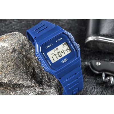 5. Zegarek CASIO Unisex F-91WB-2A1DF + BOX