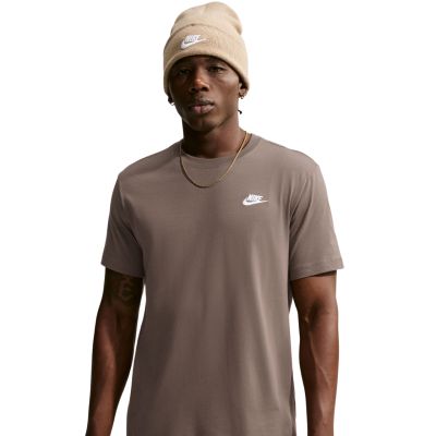 3. Koszulka męska Nike Club Tee brązowa AR4997 274
