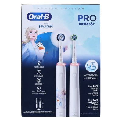 14. Oral-B Pro 3 3000 White+Oral-B Junior Frozen