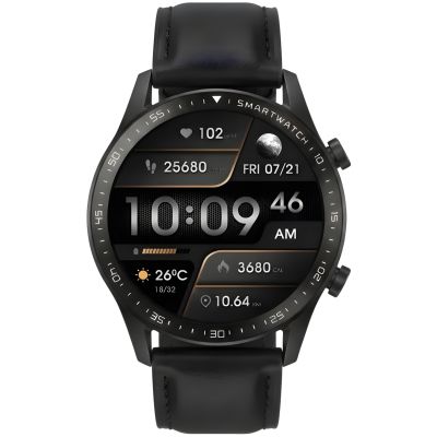 11. Smartwatch Gravity Czarny 2 Paski GT10-5