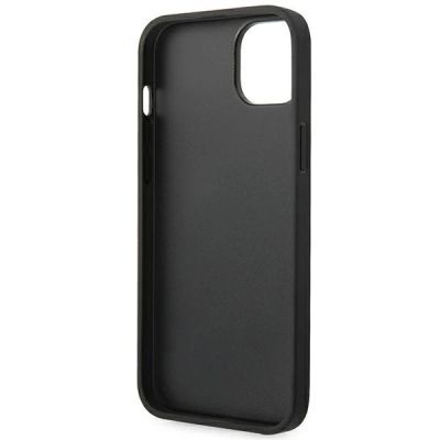 7. Etui Karl Lagerfeld Saffiano Mono Metal Logo na iPhone 14 - szare
