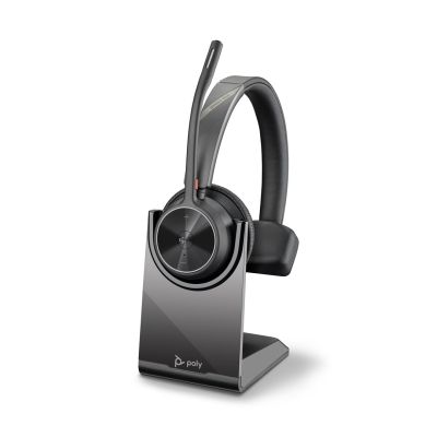 POLY Zestaw słuchawkowy Voyager 4310 z certyfikatem Microsoft Teams + adapter BT700 + stacja ładująca