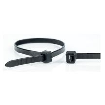 WKK 110349071 opaska kablowa Zwalniana opaska kablowa Plastik, Poliamidowy Czarny 100 szt.