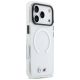 4. Etui BMW M IML Shockproof Metal Logos MagSafe na iPhone 17 Pro Max - przezroczyste
