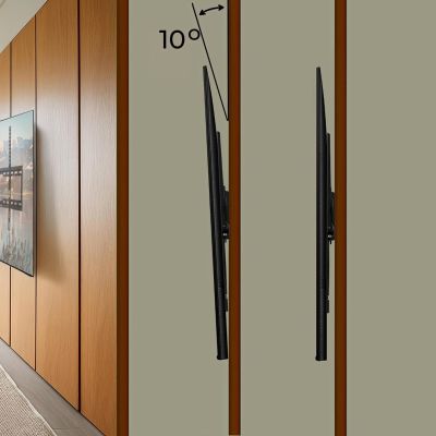 13. MACLEAN UCHWYT DO TV MAX VESA 600X400, 32-80", 45KG, REG. ODCHYLENIA +0°~-10° MC-413