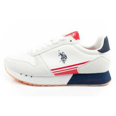 2. U.S Polo Assn buty sportowe sneakersy męskie modne wygodne białe