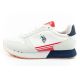 2. U.S Polo Assn buty sportowe sneakersy męskie modne wygodne białe