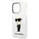 6. Etui Karl Lagerfeld Ikonik Karl na iPhone 14 Pro Max - przezroczyste