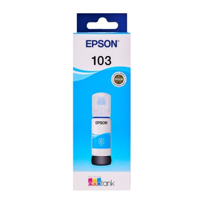 3. Tusz Epson C13T00S24A (oryginał 103; 65 ml; niebieski)