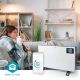 7. Nedis HTCO50WTW grzejnik Wewnętrzna Biały 2000 W Elektryczny grzejnik konwektorowy