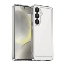 Etui Outer Space Case z żelową ramką na Samsung Galaxy F06 5G - przezroczyste