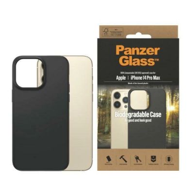 Etui PanzerGlass Biodegradable Case do iPhone 14 Pro Max - czarne