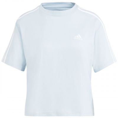Koszulka adidas Essentials 3-Stripes Single Jersey Crop Top W IS1568