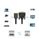 7. Ugreen kabel przewód HDMI - DVI 4K 60Hz 30AWG 1m czarny (30116)