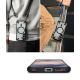 7. Etui Ringke Fusion X Magnetic MagSafe na Samsung Galaxy S26 - przezroczysto-czarne