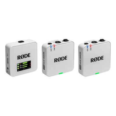 RODE Wireless GO III White - system mikrofonów bezprzewodowych (biały)