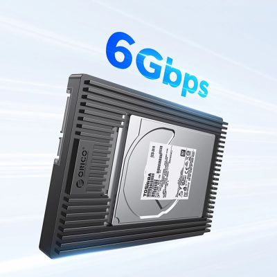 7. Adapter na dysk Orico D2SS-6G przejściówka 2,5" na 3,5" - czarny