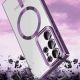 9. Etui Wozinsky Electroplated Magsafe na Samsung Galaxy S24 FE - niebieskie