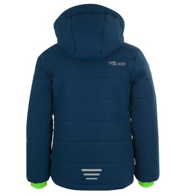 2. Kurtka narciarska dziecięca Trollkids Kids Hemsedal Snow Jacket XT navy z odblaskami granatowa (513-100)