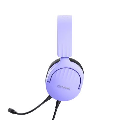 6. Słuchawki TRUST GXT489P FAYZO PURPLE