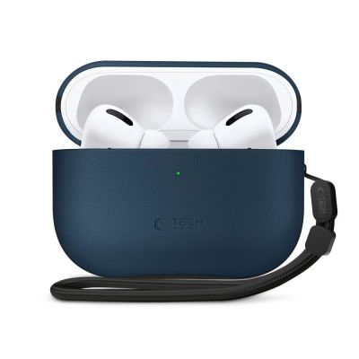 2. Etui Tech-Protect NaturalFit na AirPods Pro 3 - granatowe