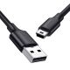 Ugreen kabel USB - mini USB 480 Mbps 3 m US132 (czarny)
