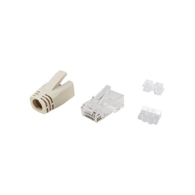 Equip 121176 wtyczka RJ-45 Przezroczysty, Biały