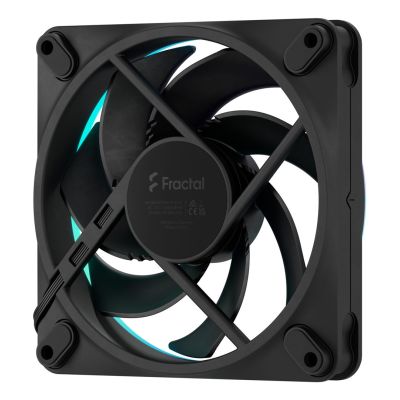 7. Fractal Design Momentum 12 RGB Obudowa komputera Wentylator 12 cm Czarny 3 szt.